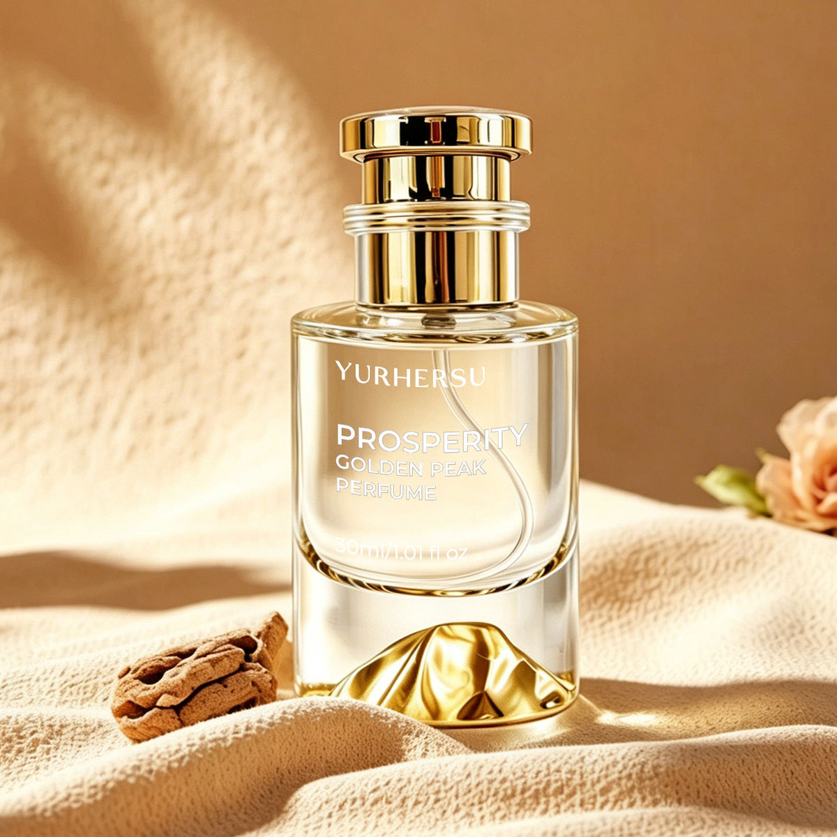 Fortune Golden Mountain Luxury Perfume Eau De Parfum Long Lasting Fragrance Gift Set Premium Gold Bottle Women Men Elegant Scent
